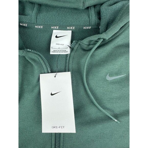 NWT Nike Dri-FIT One Women's Full-Zip French Terry Hoodie S FB5198-010 - Picture 3 of 7